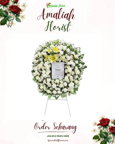 Krans Bunga Duka Cita di Alang Laweh